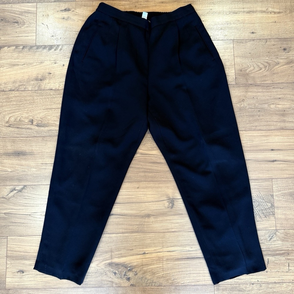 Josephine Chaus Black Women's‎ Dress Pants Zip Closure Plus 18 Lined Side Zip